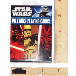 Star Wars Multiple Characters - Disney Villains Playing Cards Cartamundi 2011